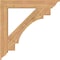 Ekena Millwork Merced Traditional Smooth Bracket, Western Red Cedar, 5 1/2"W x 42"D x 42"H BKT06X42X42MRC01SWR - alternate 4